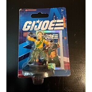 G.I. Joe Duke Cake Topper Figurine, Multicolor Plastic Figure, 1 Pack